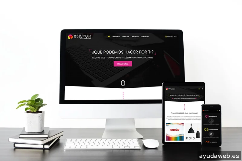 Macadia Diseño Web