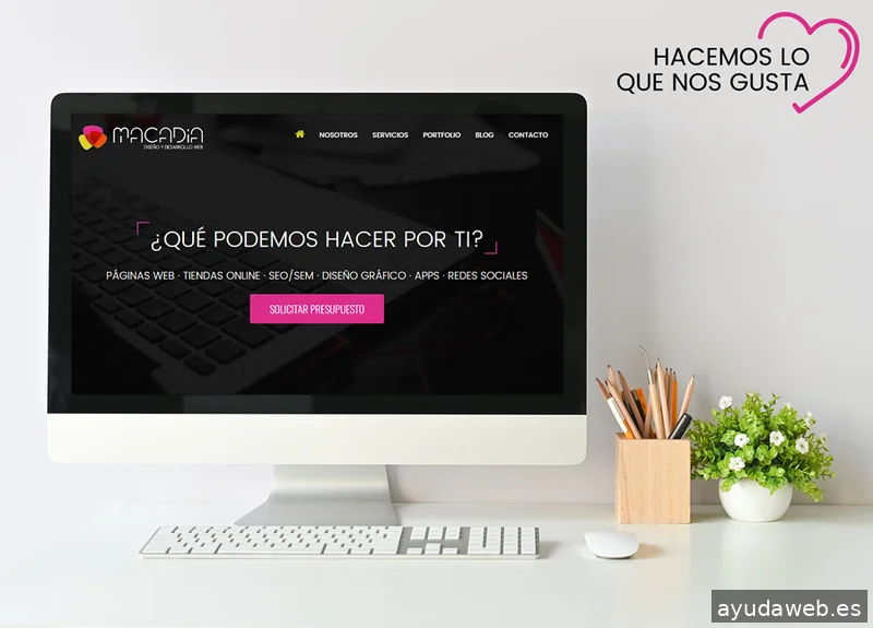 Macadia Diseño Web